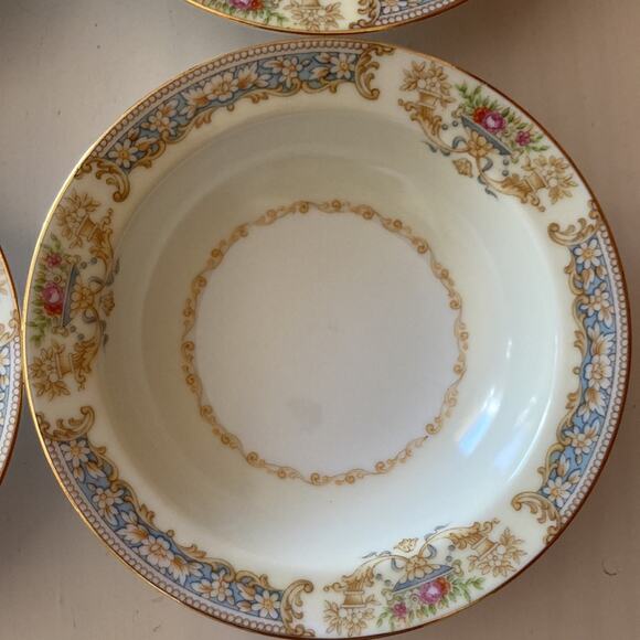 Vintage Noritake RO2 Pattern Dessert Bowls, Set of 4 - Picture 5 of 9